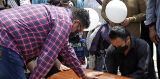 Desgarrador adiós a Santi, niño fallecido por caída de árbol en CH de Puebla
