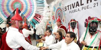 Llega Convite de Huey Atlixcáyotl con el gobernador Barbosa