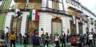 Aborto en Puebla, inician las protestas; TSJ: no hay detenidas; Congreso sin consenso