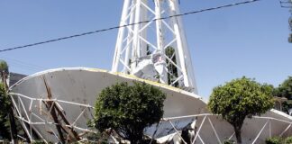 Colapsa tanque de agua recién inaugurado por Norma Layón y mata a dos personas