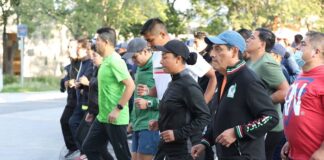 Eduardo Rivera encabeza 6a carrera de cadetes de la Policía Municipal