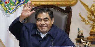 Marcha en apoyo a la 4T en Puebla, movilización ciudadana sin fines electorales: Barbosa