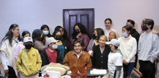 En Casa Aguayo, Barbosa convive con hijos de migrantes