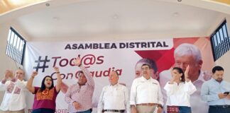 Contundente apoyo a Sheinbaum en Izúcar de Matamoros