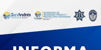 SSPPC de San Andrés Cholula, descarta robo en crimen de Acatepec