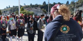 Realiza Gobierno del Estado SEGOB “Macrosimulacro” por contingencia volcánica 2022