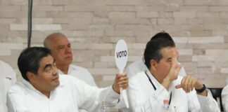 Gobernador Barbosa asiste a Consejo Nacional de Seguridad en Veracruz