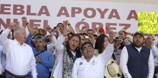 Puebla se tiñe de vino; “Es Obradorista”: Barbosa