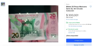 Así son los billetes de $20 pesos que valdrían hasta 300.000 pesos: cómo saber si tengo alguno