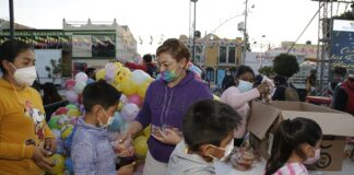 Reyes Magos llegan a San Andrés Cholula, ayudados por el ayuntamiento de Edmundo Tlatehui