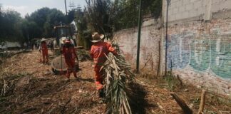 Ayuntamiento de Puebla rescata andador en Prados Agua Azul