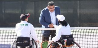 Continúa gobierno estatal con política de inclusión: gobernador inaugura premundial de tenis en silla de ruedas