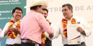 Resalta Sergio Salomón, honradez, transparencia y cercanía de los gobiernos de la 4T