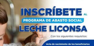 Programa de Abasto Social de leche Liconsa llega a Cuautlancingo