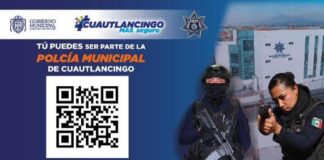 Sigue convocatoria para cargos de policías en Cuautlancingo