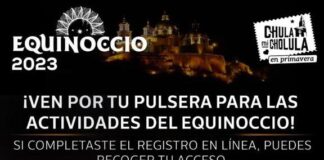 Abre ayuntamiento de San Pedro Cholula, registros para Ritual a Quetzalcóatl o Concierto de Esperanza Azteca