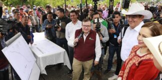 Detona gobierno de Sergio Salomón obras carreteras en región de Xicotepec para fortalecer desarrollo