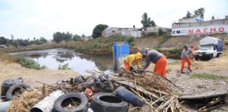 OOSL retira media tonelada de basura en Puente Negro