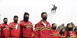 Más de 6 mil alumnos en el Pase de Revista para el Desfile del 5 de Mayo