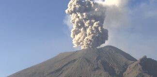 Actividad del Popocatépetl no representa riesgo para la población: SEGOB