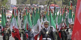 5 de Mayo, orgullo de Puebla; AMLO y Sergio Salomón encabezan desfile cívico-militar