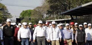 Veinte mil trabajadores toman las calles de Puebla este 1 de mayo