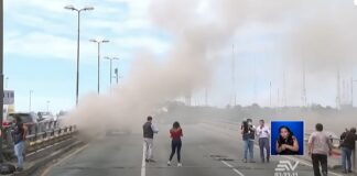 Video Fake: Vídeo donde se derrite autopista no es Puebla, es Ecuador