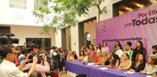 Es momento para que Claudia Sheinbaum sea presidenta de México: feministas de Puebla