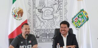 Anuncia gobierno estatal SEGOB nuevo encuentro de la Selección Mexicana de Basquetbol Varonil