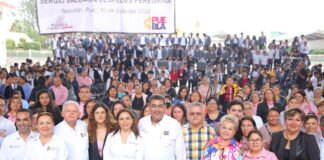 Garantiza gobierno de Sergio Salomón espacios educativos dignos en Teziutlán