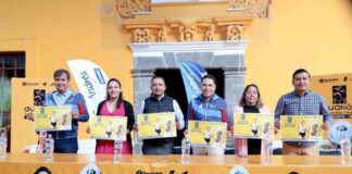 Anuncia Edmundo Tlatehui el Duatlón 2023 en San Andrés Cholula