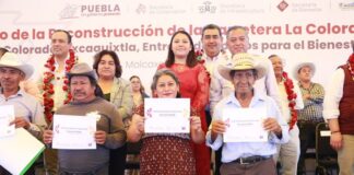 Con inicio de obra carretera, gobierno de Sergio Salomón impulsa desarrollo regional en la mixteca