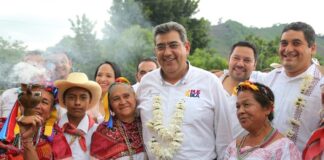 En cada rincón de Puebla hay presencia de los tres órdenes de gobierno: Sergio Salomón