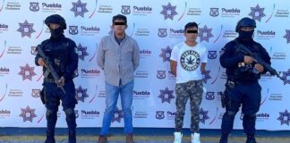 Policía municipal de Puebla logró rescatar a una mujer privada de su libertad