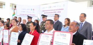 Arranca en Oriental Sergio Salomón el ciclo escolar 2023-2024
