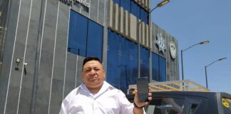 Crea prevención del delito de San Andrés Cholula red de botones de alertamiento con gremio de taxistas