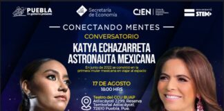 La astronauta mexicana Katya Echazarreta en “Conectando Mentes”, invita Olivia Salomón