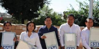 Ayuntamiento de Cuautlancingo mejora luminarias de juntas auxiliares e inspectorías