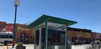 Instalan cajero para estacionamiento de la Concordia en San Pedro Cholula