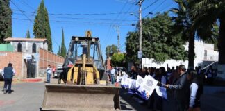 Inicia reencarpetamiento en calles importantes de Cuautlancingo