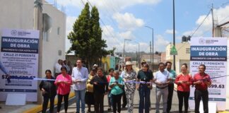 Paola Angon responde a vecinos de Xixitla con pavimentación integral, tras 15 años de espera