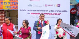 Durante informes de alcaldesas, gobernador Sergio Salomón hace un voto por la paz tras conflicto en Israel