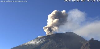 Cumple Popocatépetl dos semanas sin explosiones