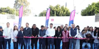 Ayuntamiento de Puebla inaugura la rehabilitación del Deportivo Las Aves