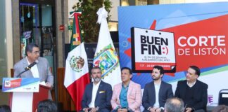 Inaugura Sergio Salomón “El Buen Fin 2023”; llama a cerrar filas por la seguridad