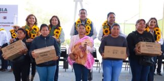 En Tepeaca, gobierno estatal favorece desarrollo y bienestar social