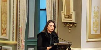 La diputada Nancy Jiménez aboga en el congreso por la paz en Tlatlauquitepec