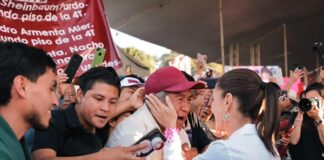 En Puebla, Claudia Sheinbaum camina junto a Alejandro Armenta y 50 mil personas para fortalecer la Cuarta Transformación