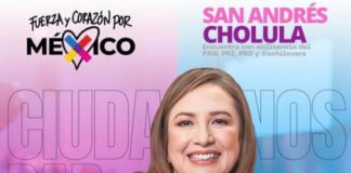 Visitará Xóchitl Gálvez el municipio de San Andrés Cholula
