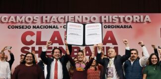 Por unanimidad, el consejo nacional de MORENA declara a Claudia Sheinbaum candidata a la presidencia de México